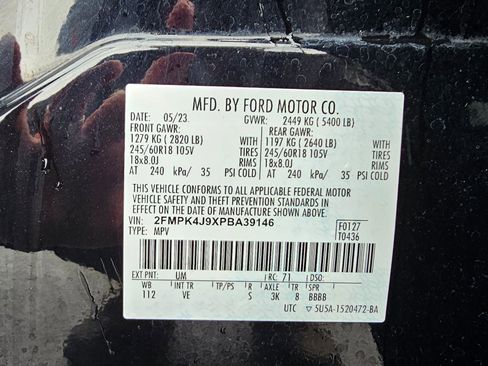 Used 2023 Ford Edge SEL AWD/4WD image 25