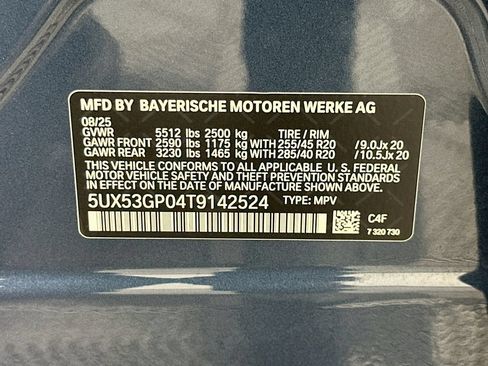 Used 2026 BMW X3 xDrive30i w/ Convenience Package AWD/4WD image 32