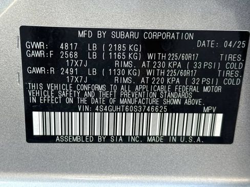 Used 2025 Subaru Crosstrek 2.5i Wilderness AWD/4WD image 26