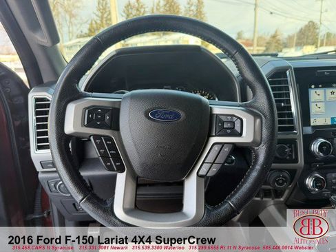Used 2016 Ford F150 Lariat w/ Equipment Group 502A Luxury image 18