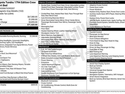 New 2026 Toyota Tundra 1794 Edition