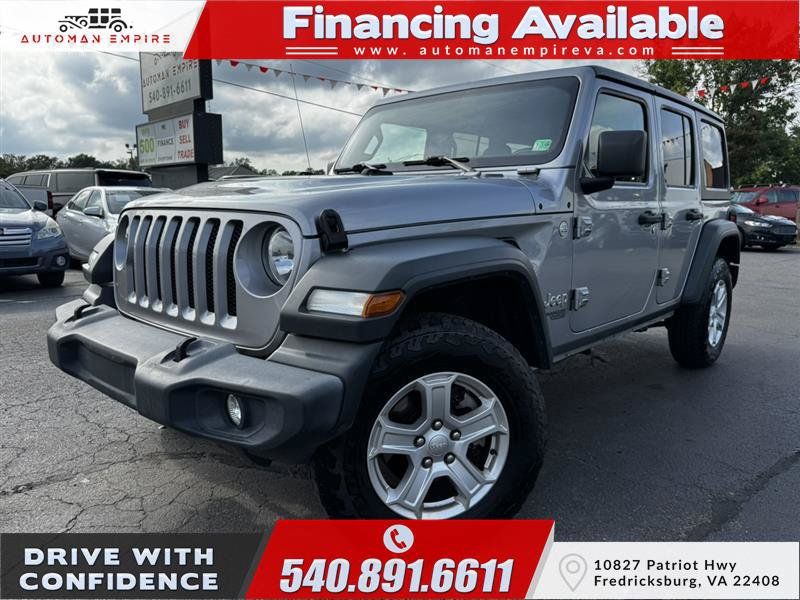 Used 2021 Jeep Wrangler Unlimited Sport AWD/4WD image 1