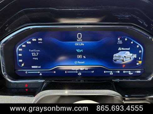 Used 2025 Chevrolet Silverado 1500 LTZ w/ Technology Package AWD/4WD image 36