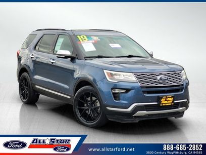 Certified 2019 Ford Explorer Platinum