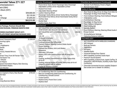 Used 2021 Chevrolet Tahoe Z71 AWD/4WD image 17