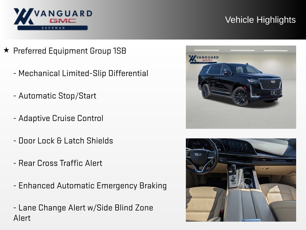 Used 2022 Cadillac Escalade Premium Luxury RWD image 11