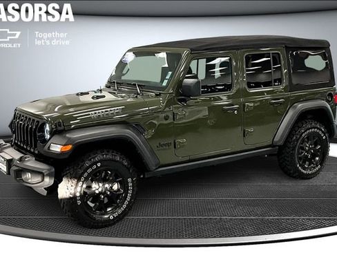 Used 2022 Jeep Wrangler Unlimited Sport image 1
