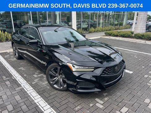 Used 2022 Acura TLX w/ A-SPEC Pkg FWD image 3