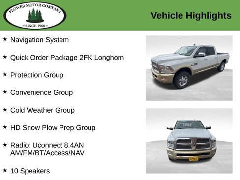 Used 2013 RAM 2500 Longhorn w/ Convenience Group AWD/4WD image 2