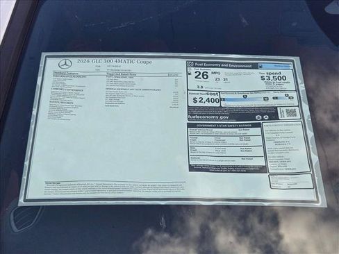 New 2026 Mercedes-Benz GLC 300 4MATIC image 18