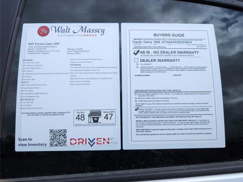 Used 2025 Toyota Camry XSE image 10