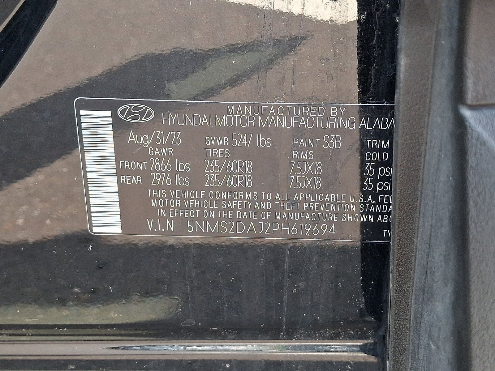 Certified 2023 Hyundai Santa Fe SEL AWD/4WD image 26