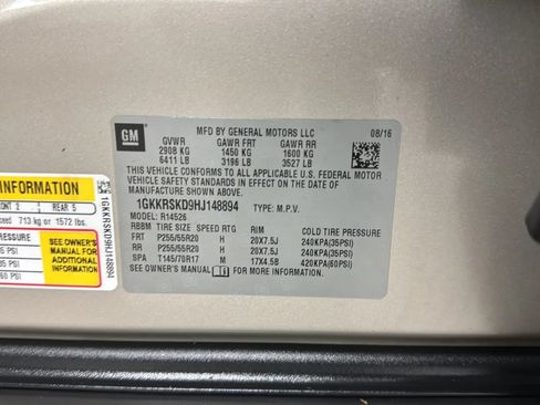 Used 2017 GMC Acadia Limited SLT FWD image 23