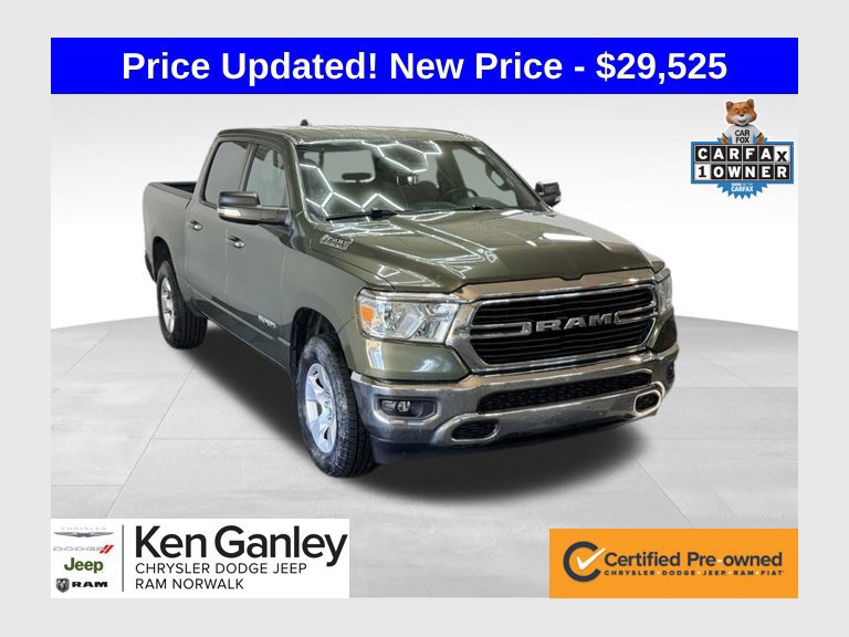 Certified 2021 RAM 1500 Big Horn AWD/4WD image 1