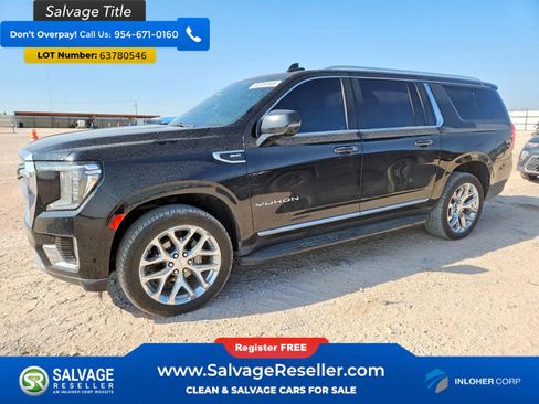 Used 2021 GMC Yukon XL SLT w/ SLT Premium Package AWD/4WD image 1