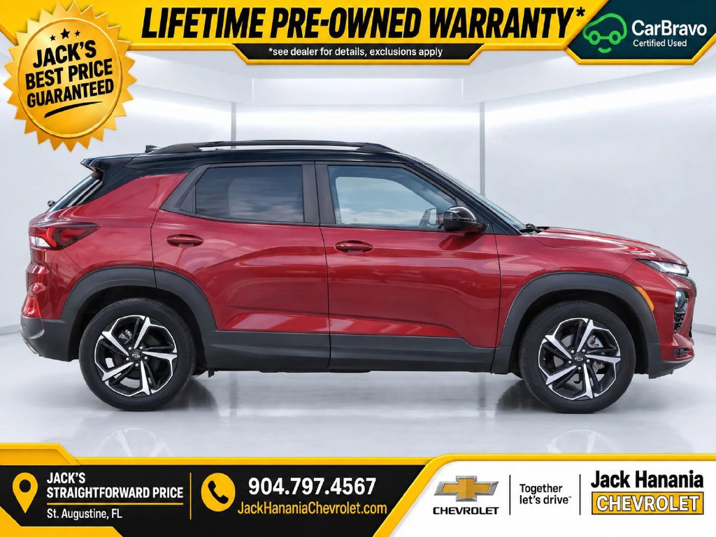Used 2023 Chevrolet TrailBlazer RS w/ Sun and Liftgate Package FWD image 8