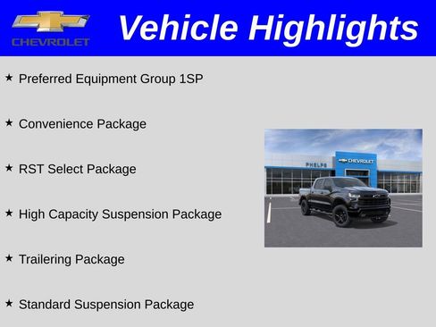 New 2026 Chevrolet Silverado 1500 RST w/ RST Select Package image 2
