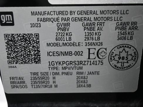 Used 2024 Cadillac XT6 Sport w/ Technology Package AWD/4WD image 13