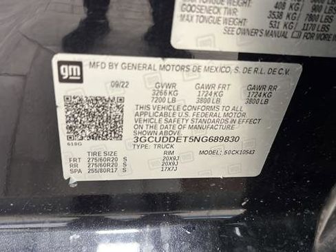 Used 2022 Chevrolet Silverado 1500 LT AWD/4WD image 26