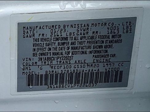 Used 2023 Nissan Sentra SV FWD image 16