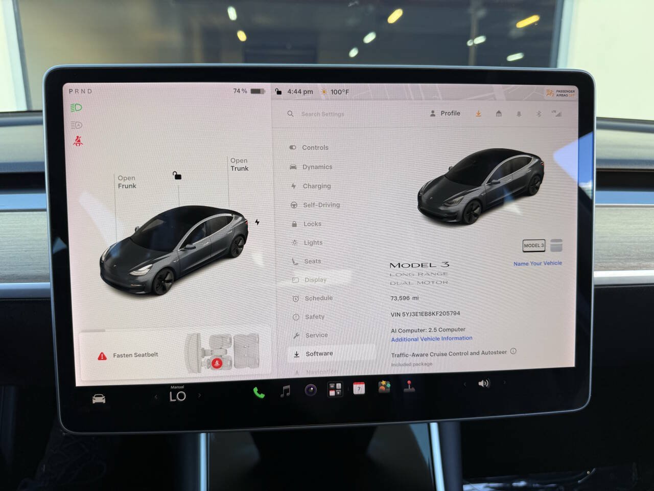Used 2019 Tesla Model 3 Long Range AWD/4WD image 11