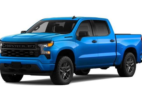 New 2026 Chevrolet Silverado 1500 Custom w/ LPO, Dark Essentials Package RWD image 1
