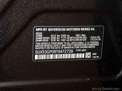 Certified 2026 BMW X3 xDrive30i w/ M Sport Package AWD/4WD image 39