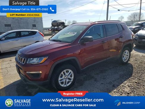 Used 2021 Jeep Compass Sport w/ Cold Weather Group image 1