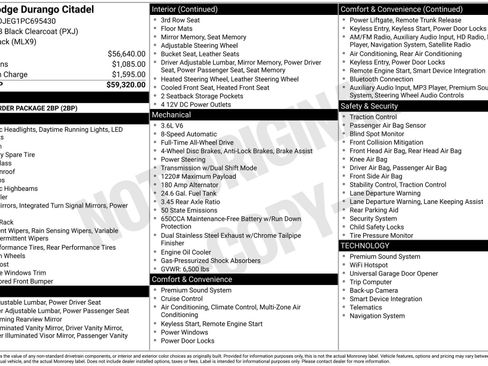 Used 2023 Dodge Durango Citadel image 46