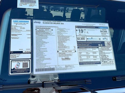 New 2026 Jeep Gladiator Mojave AWD/4WD image 36