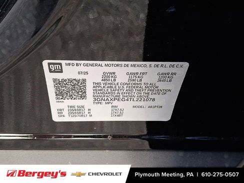 New 2026 Chevrolet Equinox LT image 11