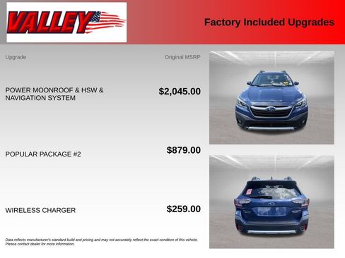 Used 2021 Subaru Outback Limited w/ Popular Package #2 AWD/4WD image 6