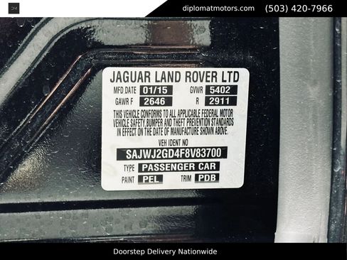 Used 2015 Jaguar XJ L Portfolio AWD/4WD image 57