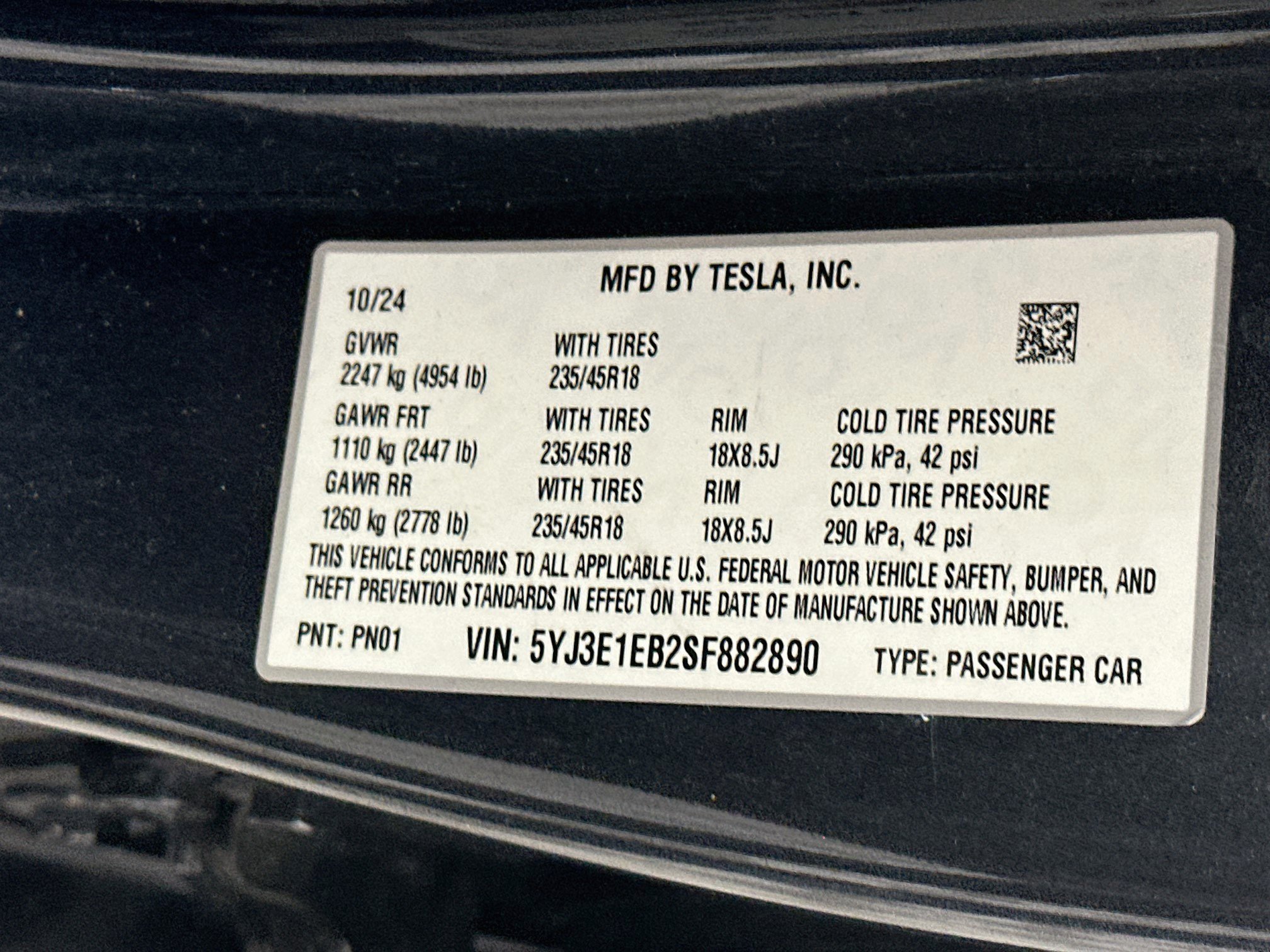 Used 2025 Tesla Model 3 Long Range AWD/4WD image 12