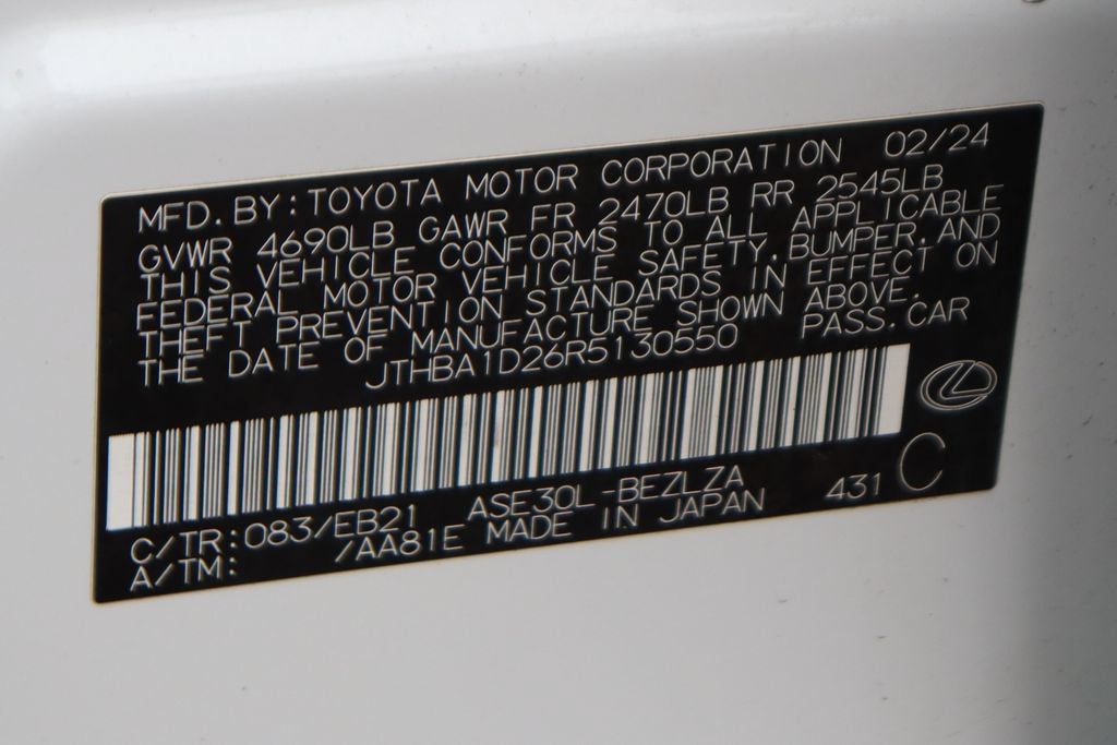 Used 2024 Lexus IS 300 F Sport w/ Accessory Package 2 RWD image 46