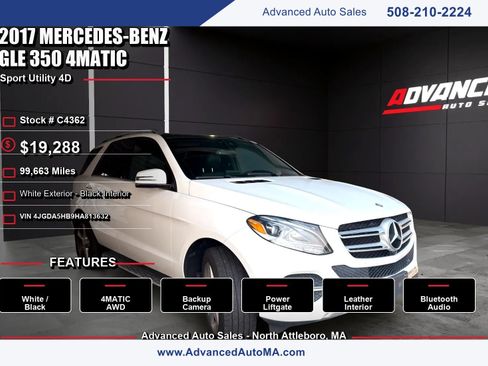 Used 2017 Mercedes-Benz GLE 350 4MATIC image 1