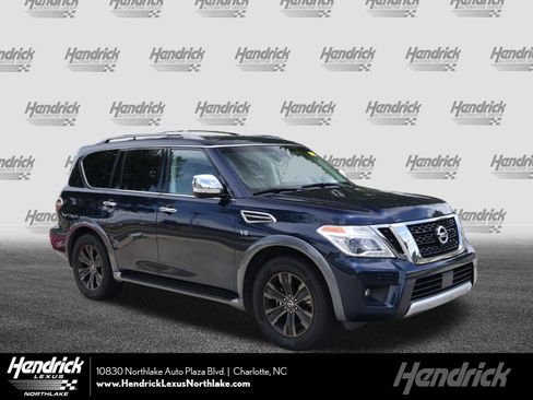 Used 2017 Nissan Armada Platinum w/ Captain Seat Package AWD/4WD image 1