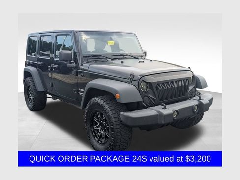 Used 2017 Jeep Wrangler Unlimited Sport w/ Quick Order Package 24S AWD/4WD image 1