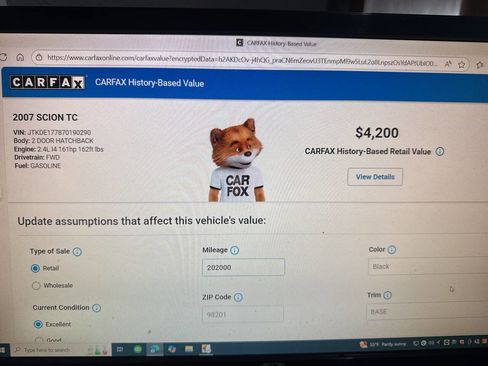 Used 2007 Scion tC image 5