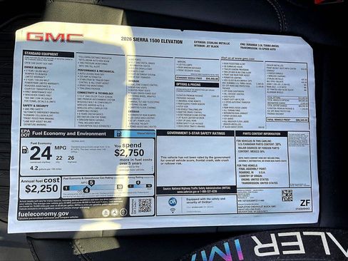 New 2026 GMC Sierra 1500 Elevation w/ Elevation Premium Package image 13