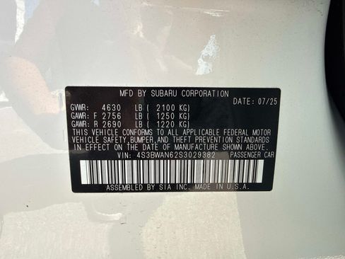 Used 2025 Subaru Legacy Limited w/ Popular Package #3 AWD/4WD image 33