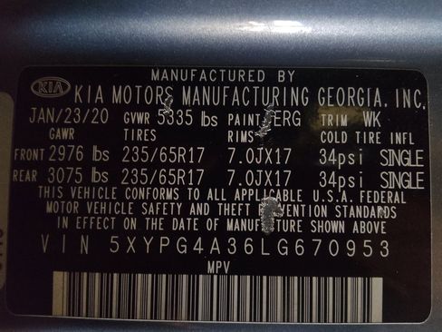 Used 2020 Kia Sorento LX image 33