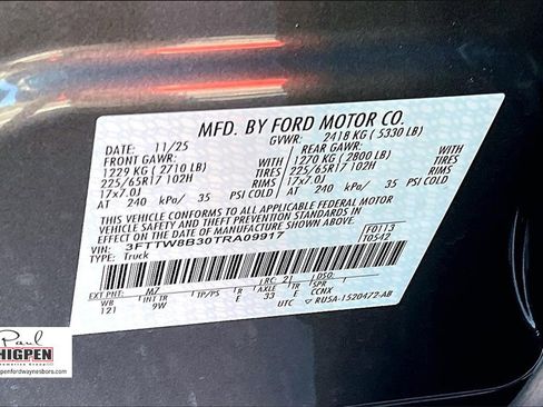 New 2026 Ford Maverick XL w/ Equipment Group 101A image 13