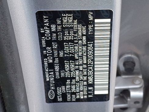 Certified 2023 Hyundai Tucson Blue image 27