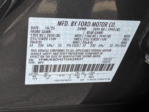 New 2026 Ford Explorer Active w/ Active Comfort Package image 19