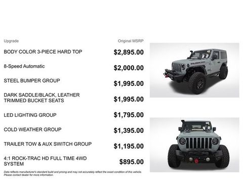 Used 2023 Jeep Wrangler Rubicon w/ Steel Bumper Group AWD/4WD image 3