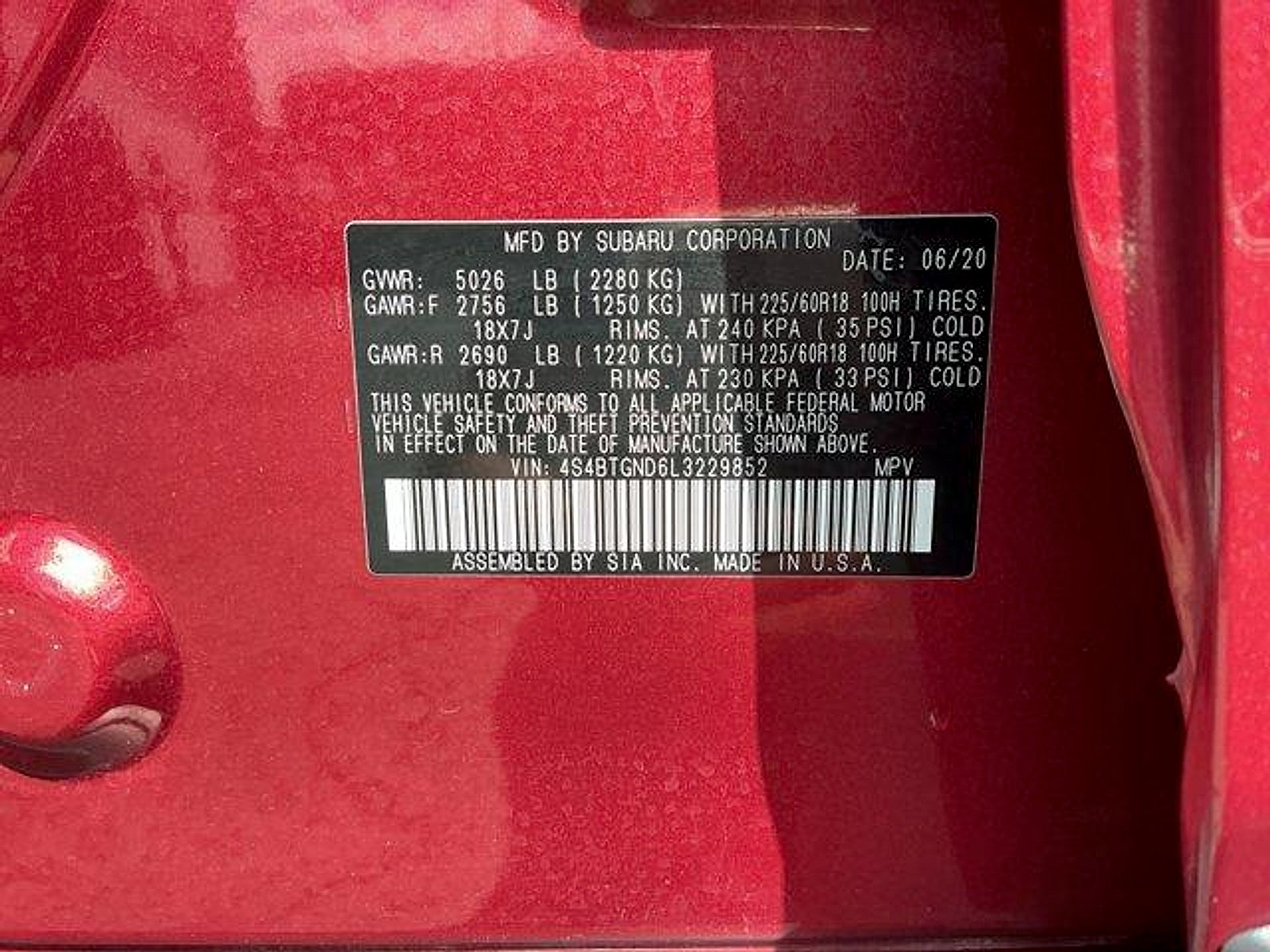 Used 2020 Subaru Outback Limited XT w/ Popular Package #2 AWD/4WD image 20