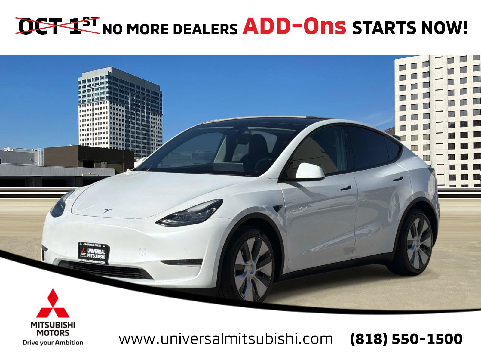 Used 2021 Tesla Model Y Long Range AWD/4WD image 1