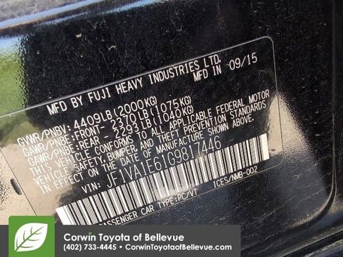 Used 2016 Subaru WRX Premium AWD/4WD image 39