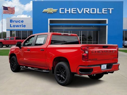 New 2026 Chevrolet Silverado 1500 Custom w/ Turbomax Blackout Package RWD image 3
